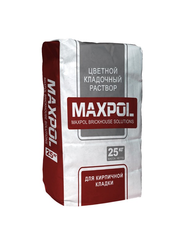 Кладочный раствор "MAXPOL" Стандарт G75, коричневый (25 кг/мешок)
